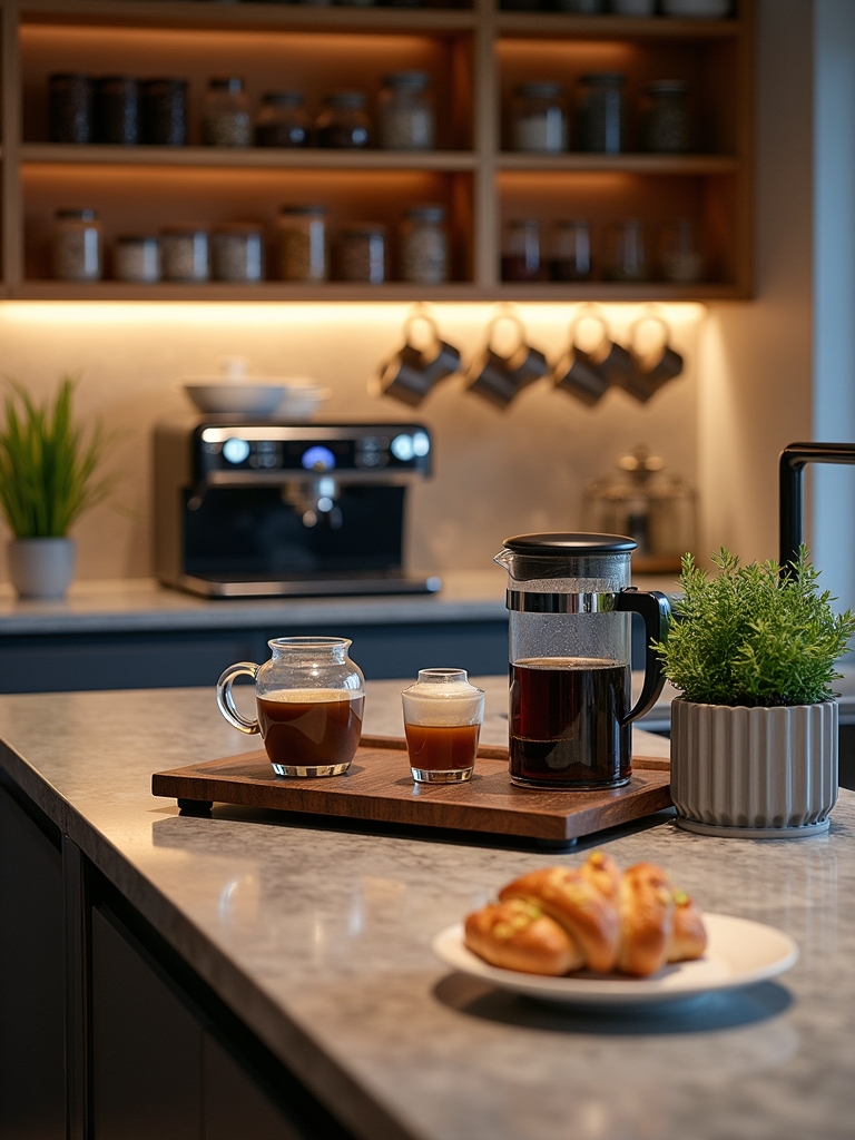coffee bar for entertaining