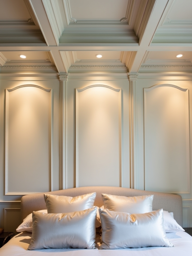 coffered ceilings enhance elegance