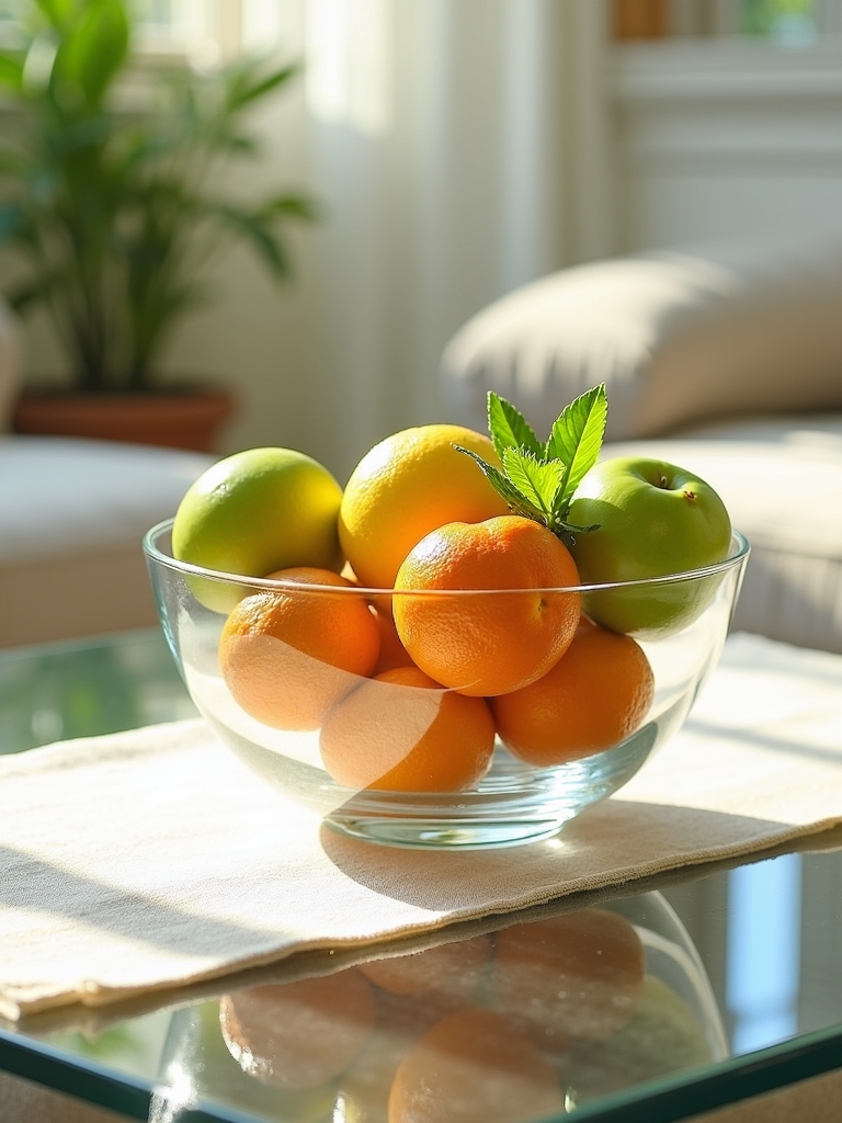 colorful tropical fruit arrangements