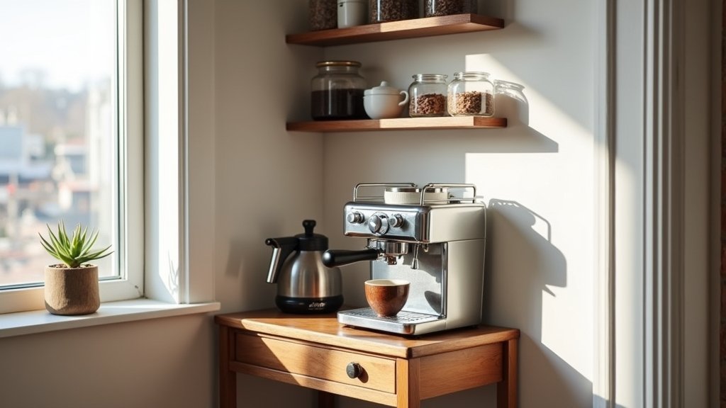 compact coffee bar solutions