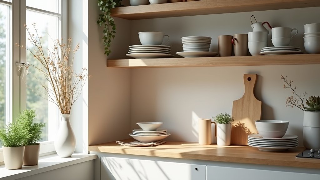 compact crockery storage ideas