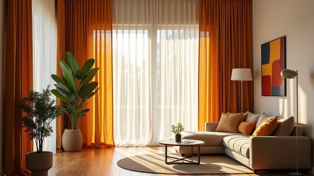 contemporary curtain design ideas