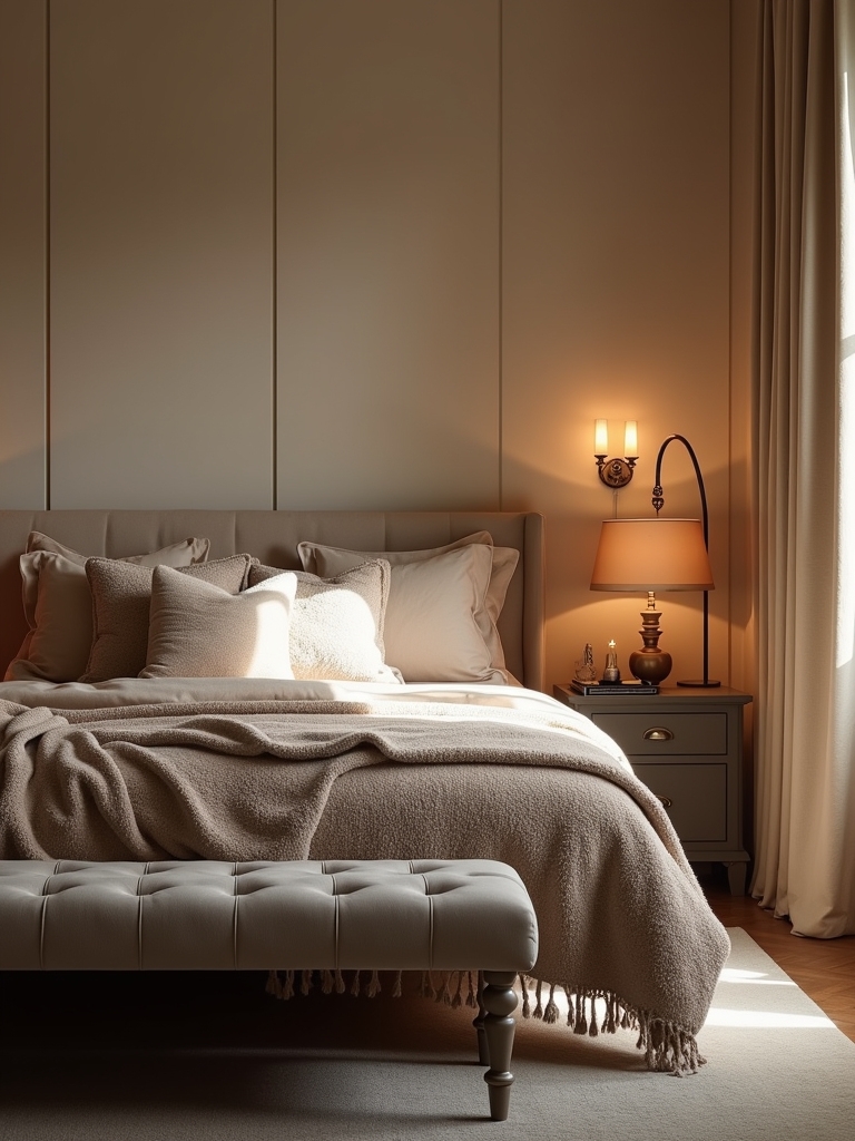 cozy dimmable ambient lighting