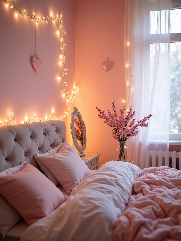 cozy magical pink atmosphere