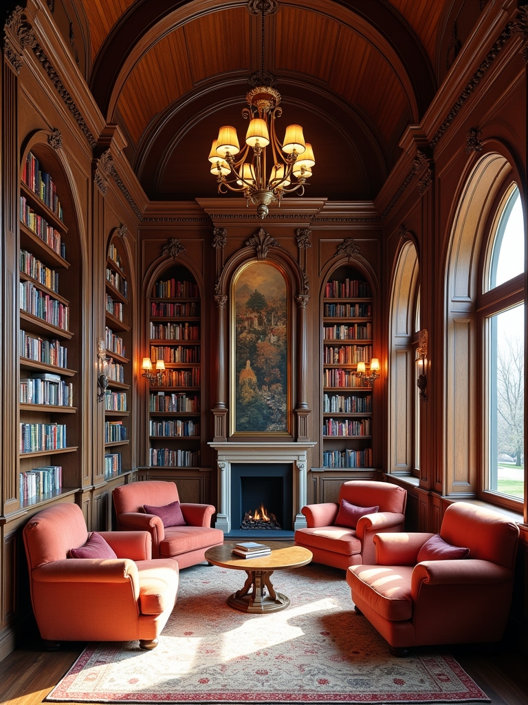 cozy reading nook design