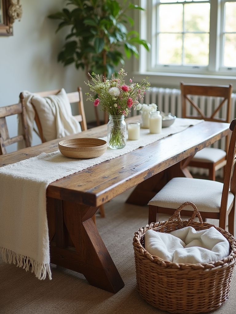 cozy rustic coffee table set