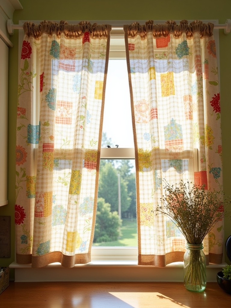 cozy vibrant quilt panels