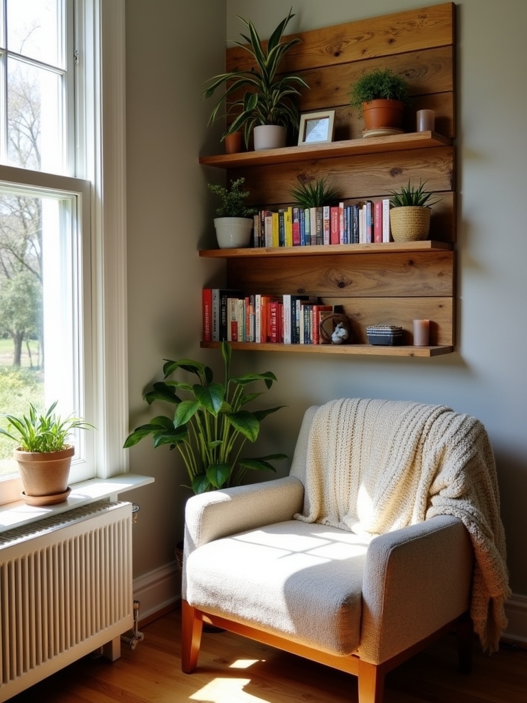 creative corner bookshelf ideas