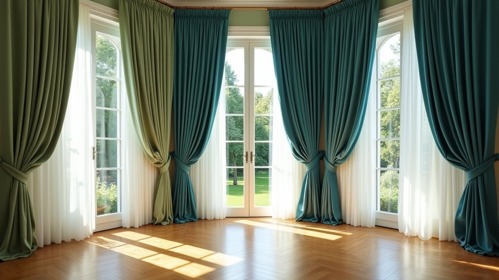 curtains to enhance views