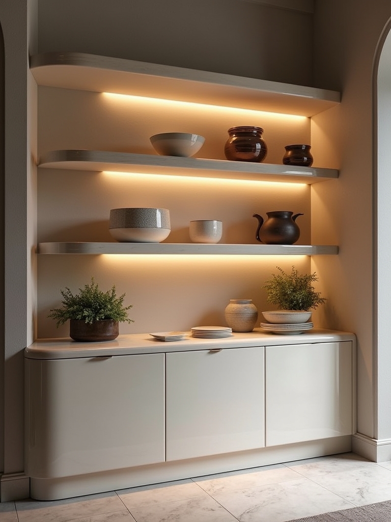 curved edges enhance design