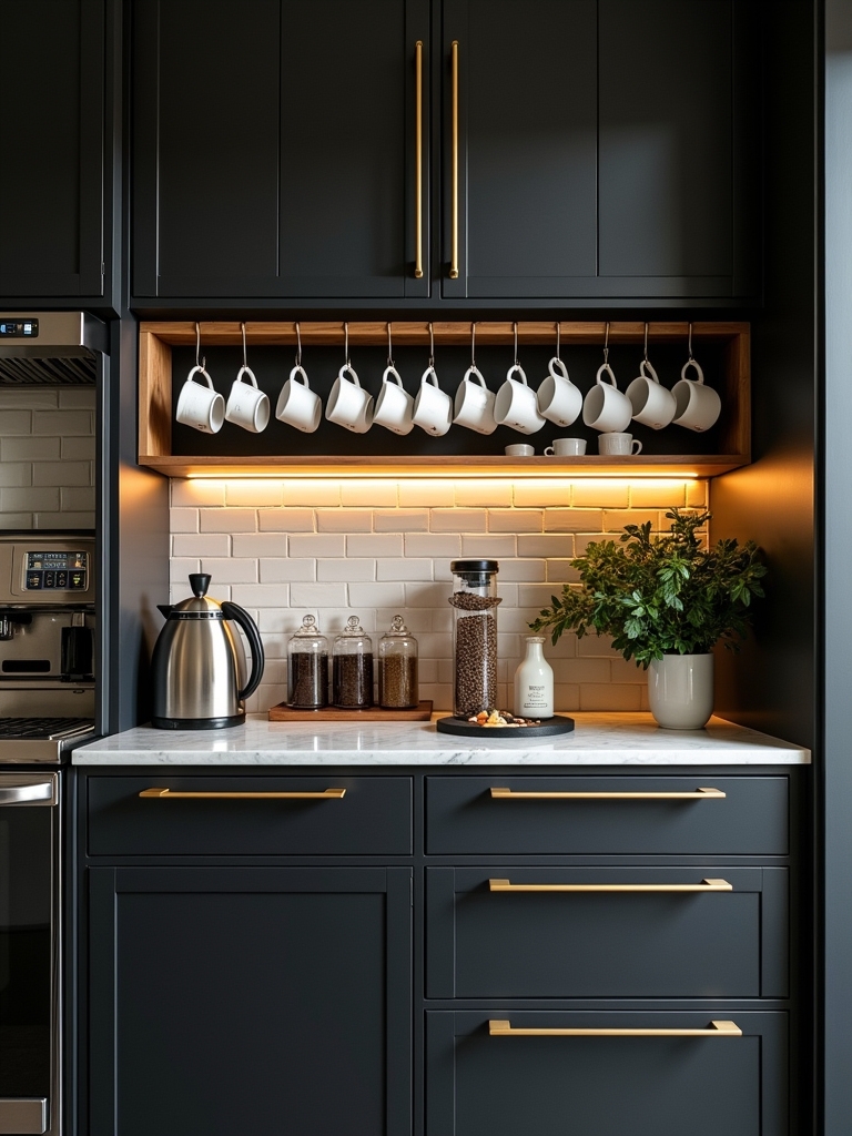 customizable coffee bar design