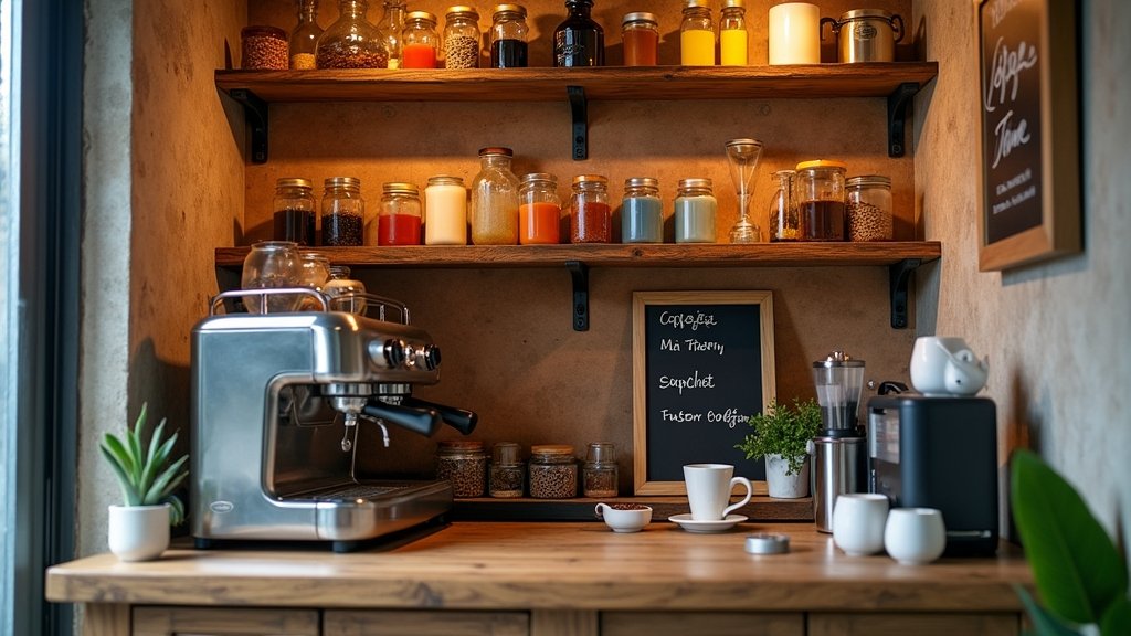 diy coffee bar ideas