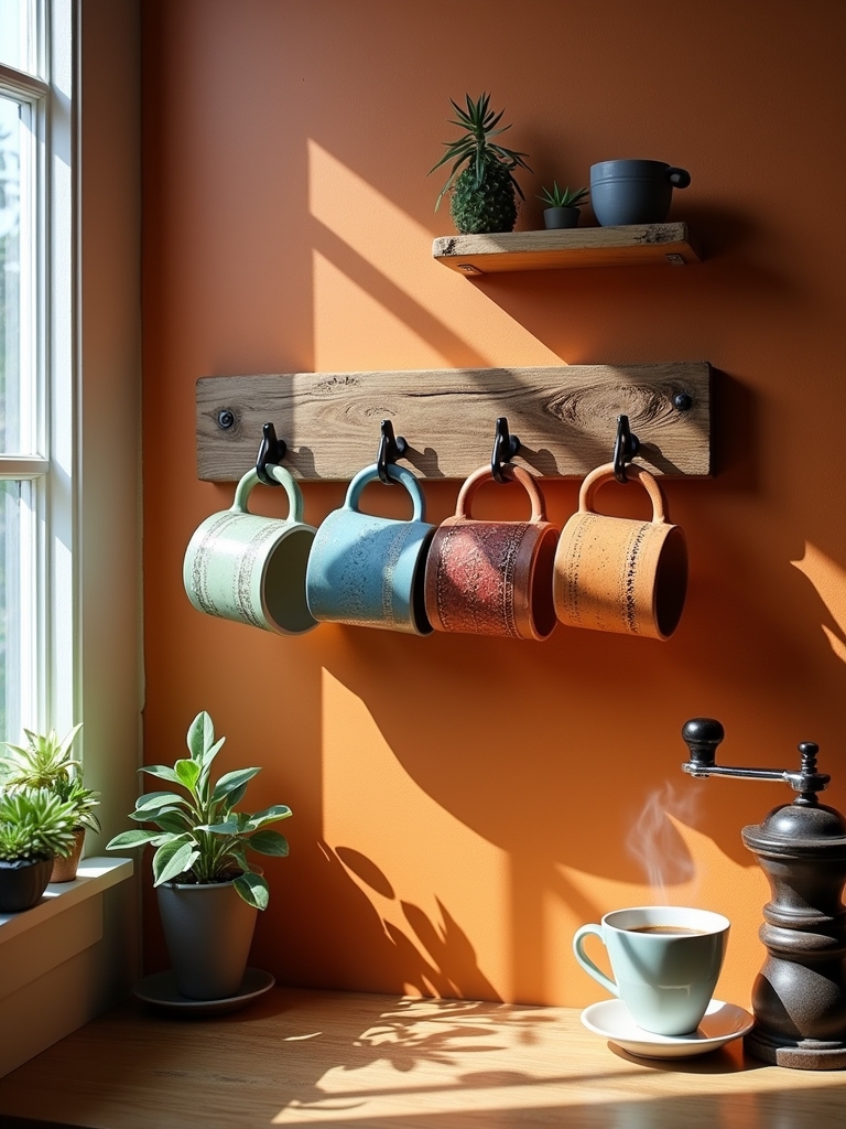 diy mug rack project