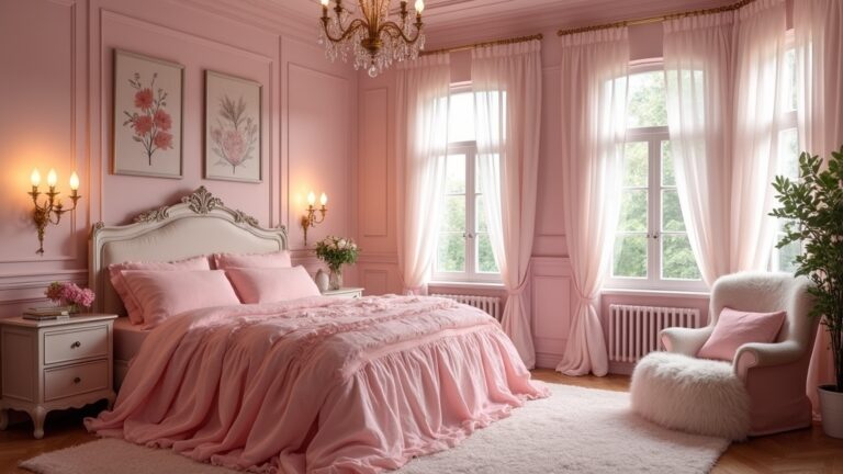 dreamy romantic pink bedrooms