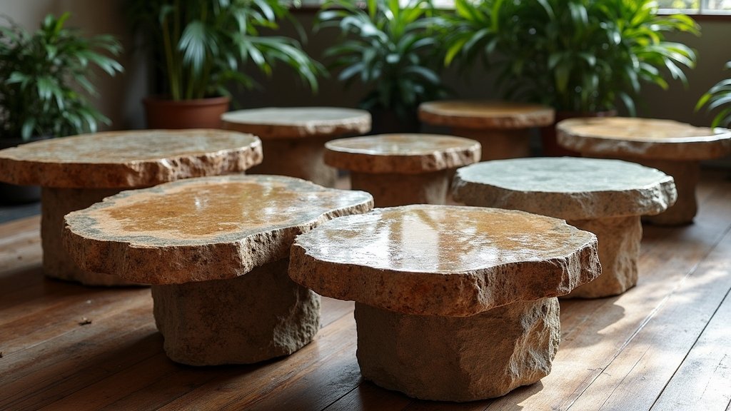 earthy elegance coffee table