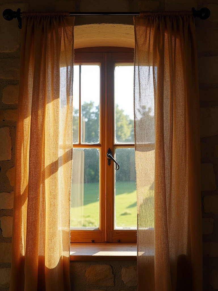 eco friendly rustic charm curtains