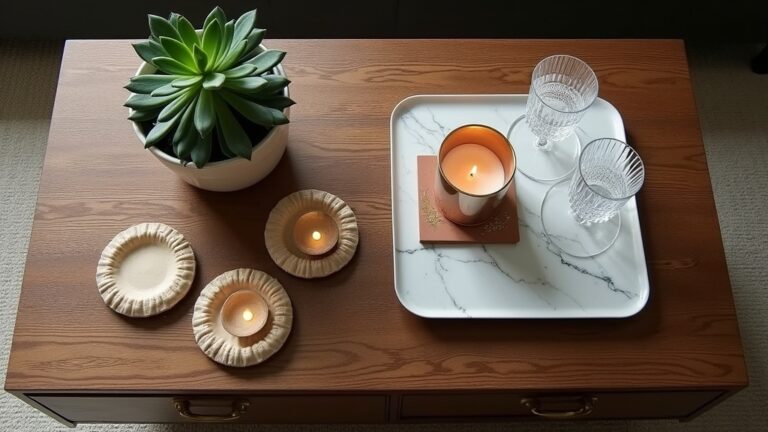 elegant coffee table selections