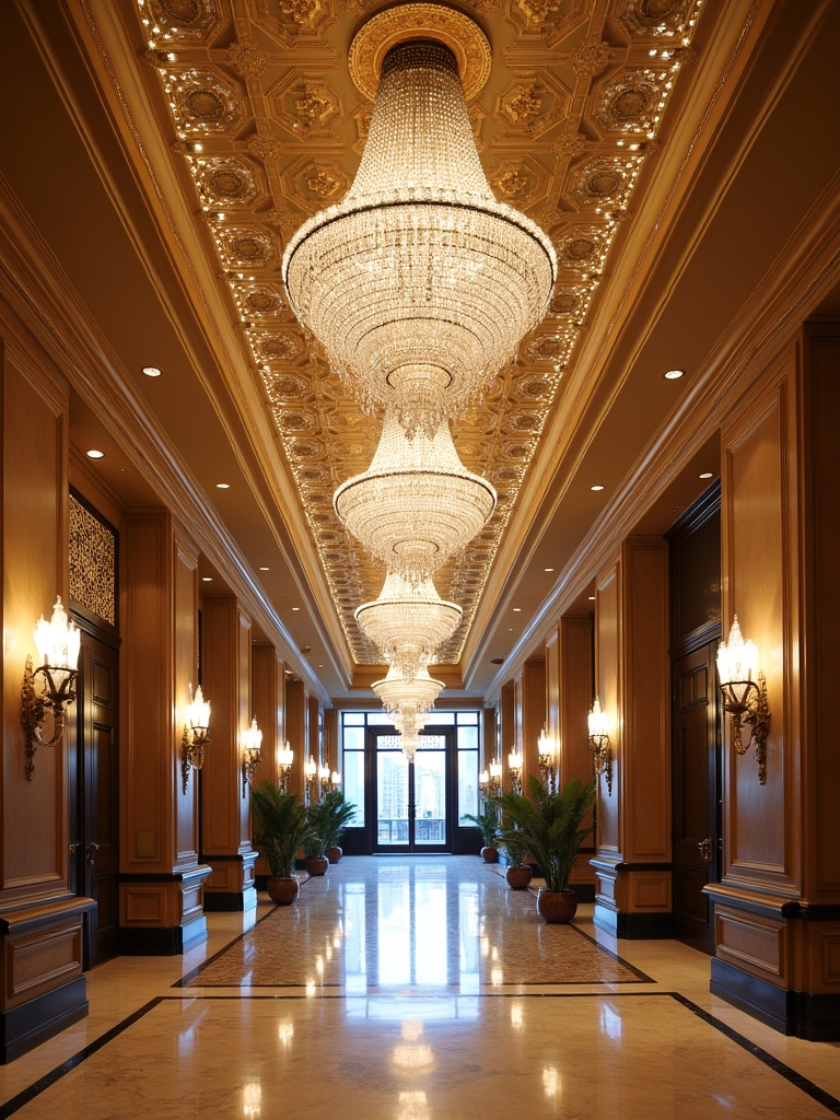 elegant crystal chandelier design