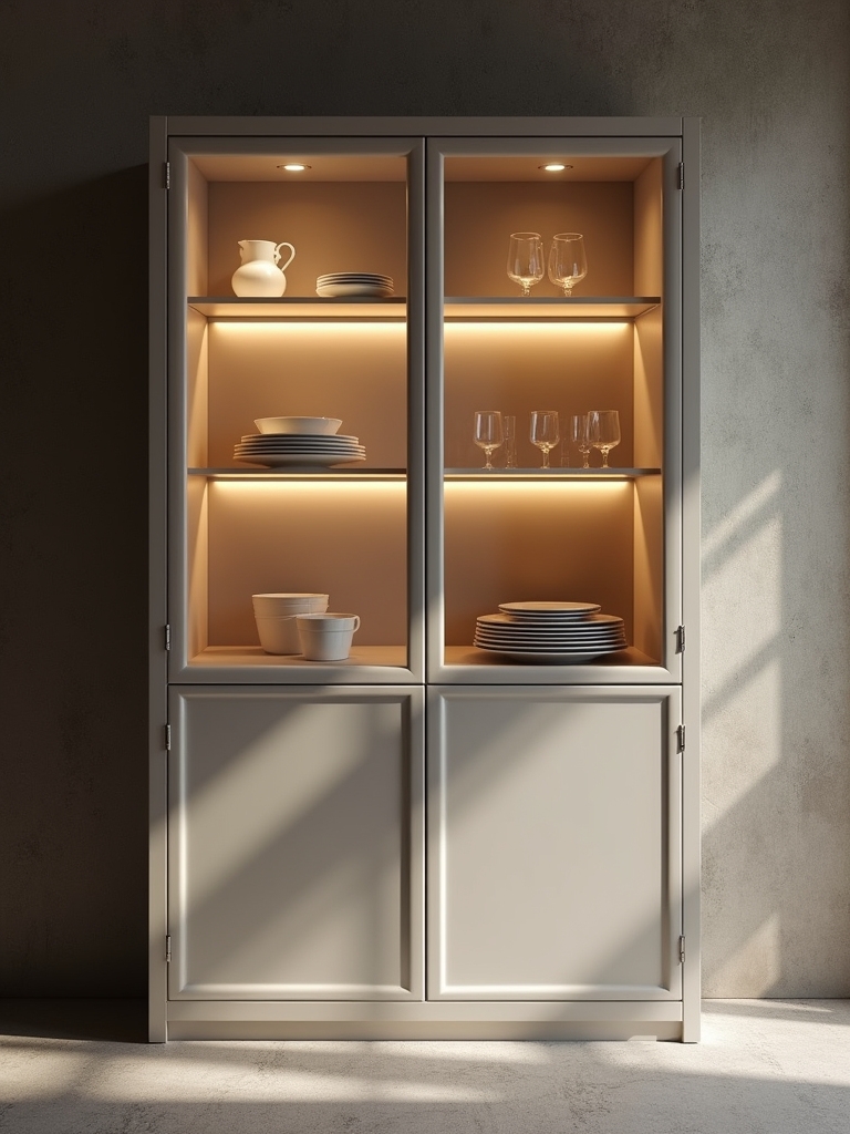 elegant efficient illuminated display
