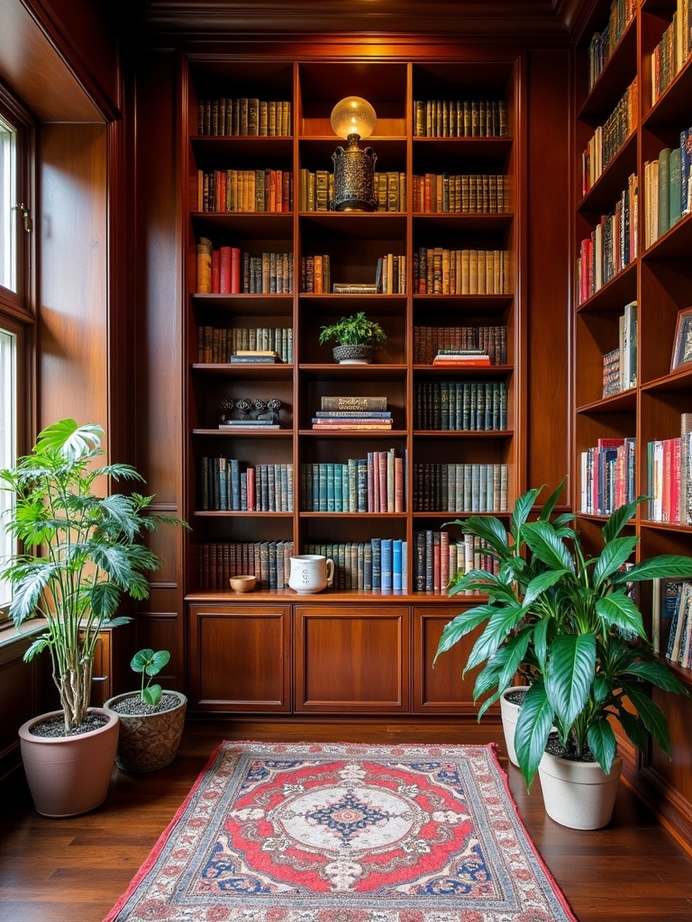 elegant floor to ceiling storage