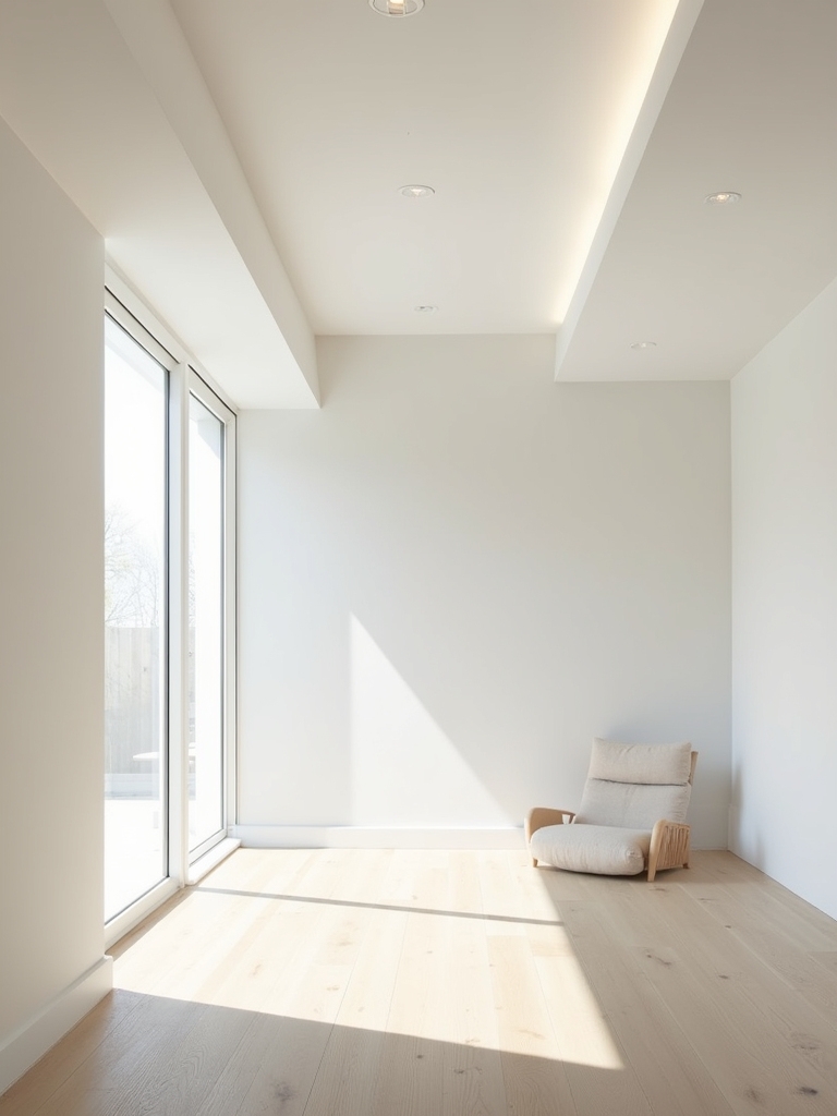 elegant minimalist ceiling design