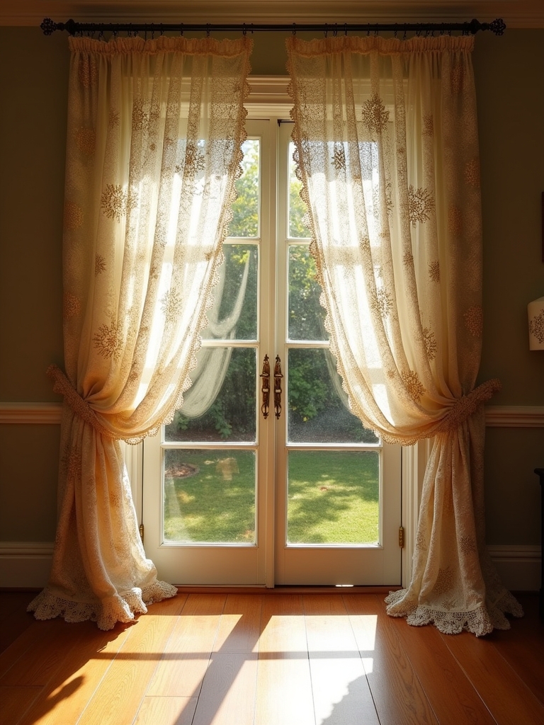 elegant vintage lace decor