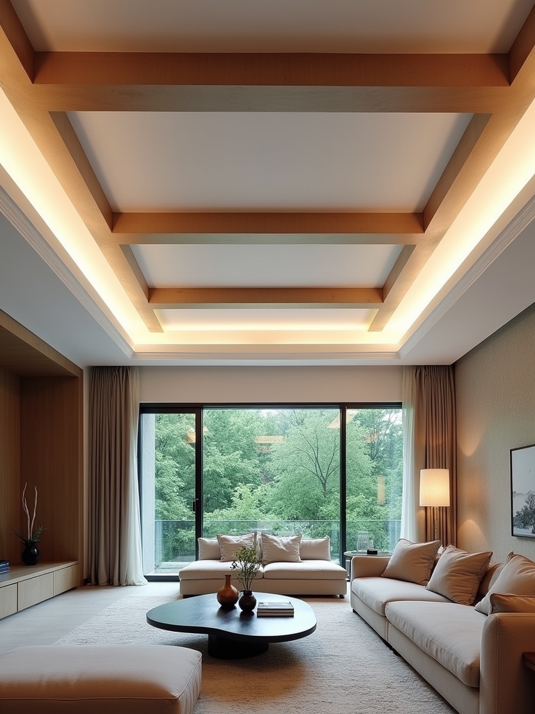 elevate room with tray ceilings