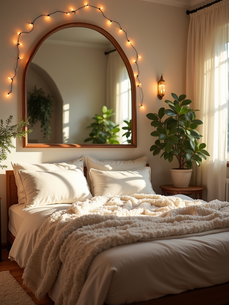 enhance space with mirrors