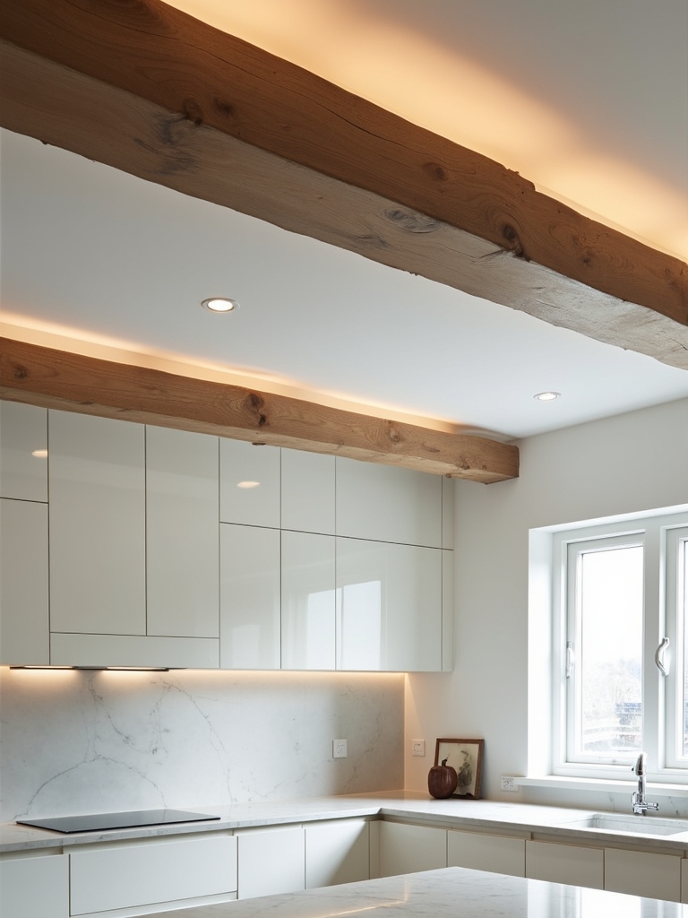 enhanced kitchen lighting design