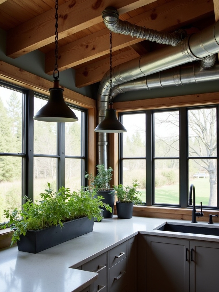 exposed ductwork design benefits