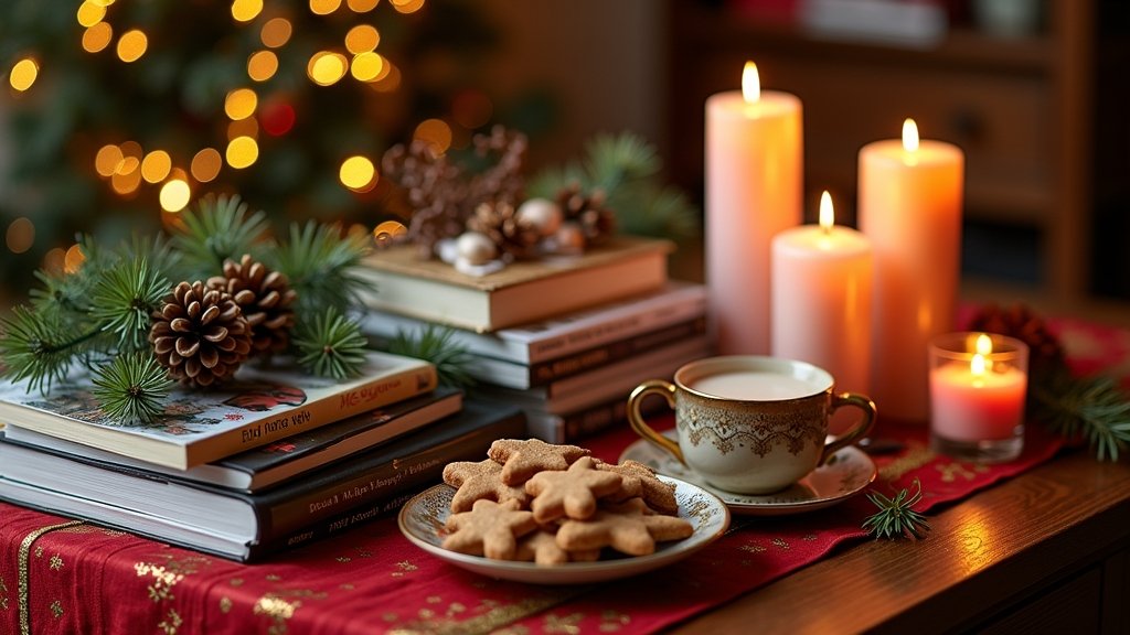 festive coffee table decorations