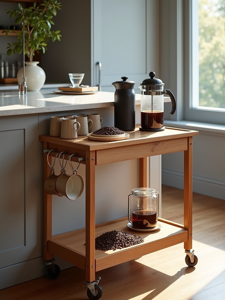 flexible coffee station organization