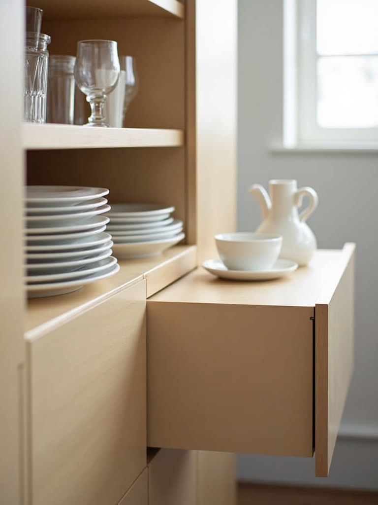 foldable tables with storage