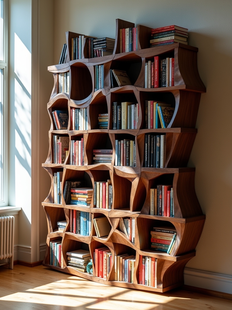 geometric design maximizes storage