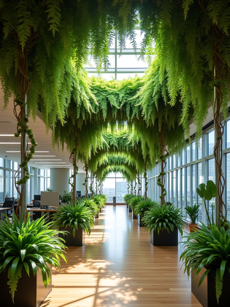 green ceilings enhance well being