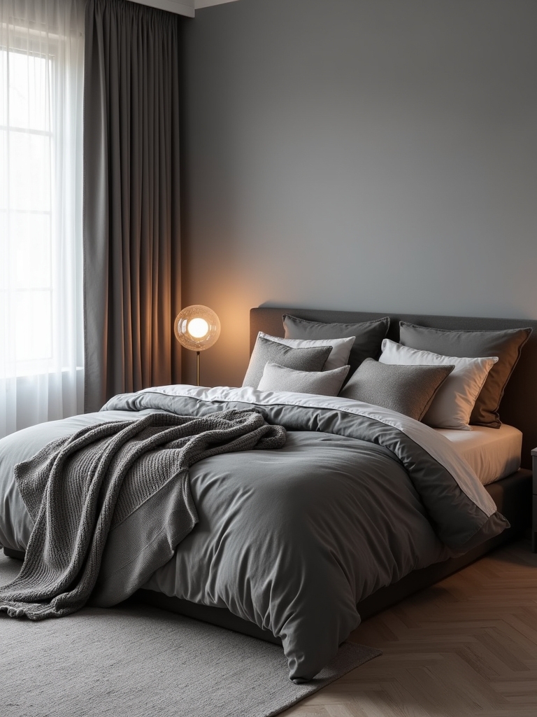 grey shades create depth