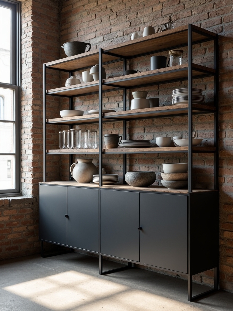 industrial chic kitchen design