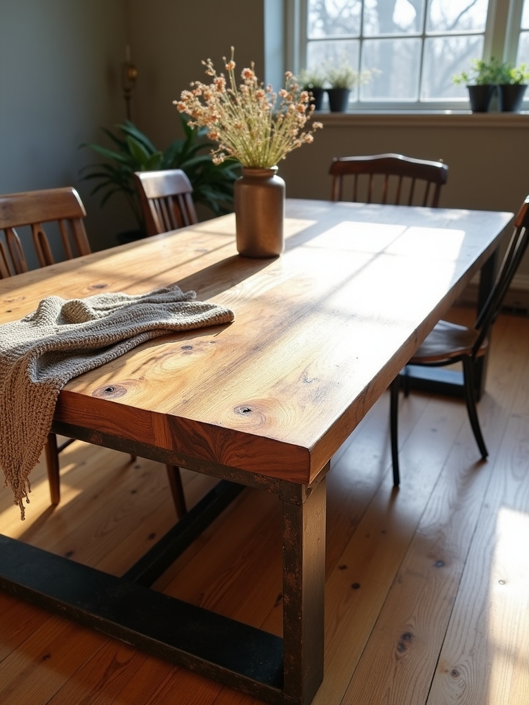 industrial farmhouse coffee table