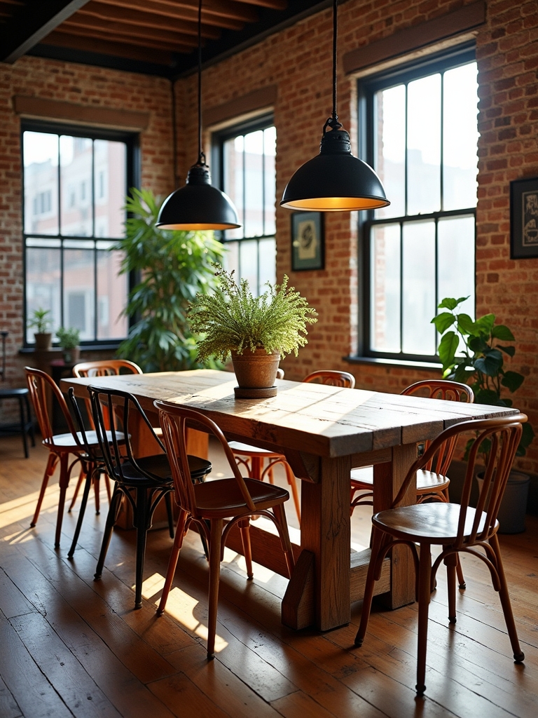 inviting dining area transformation
