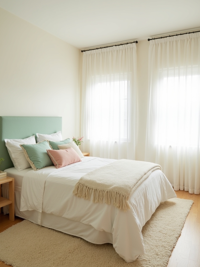 light airy calming colors
