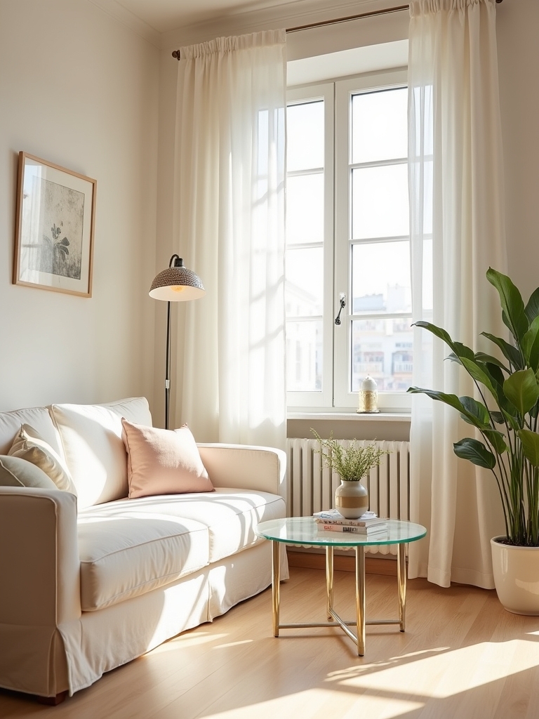 light airy neutral accents