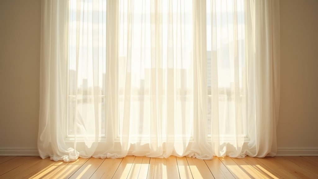 light and airy curtains