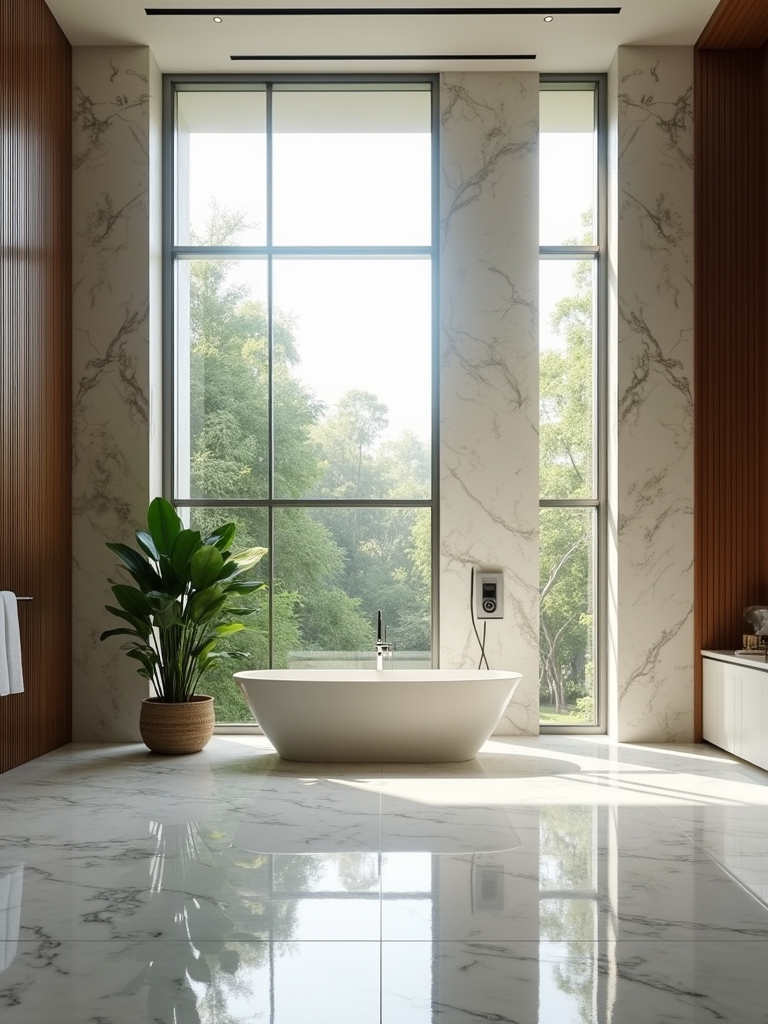 luxurious contemporary bathroom design