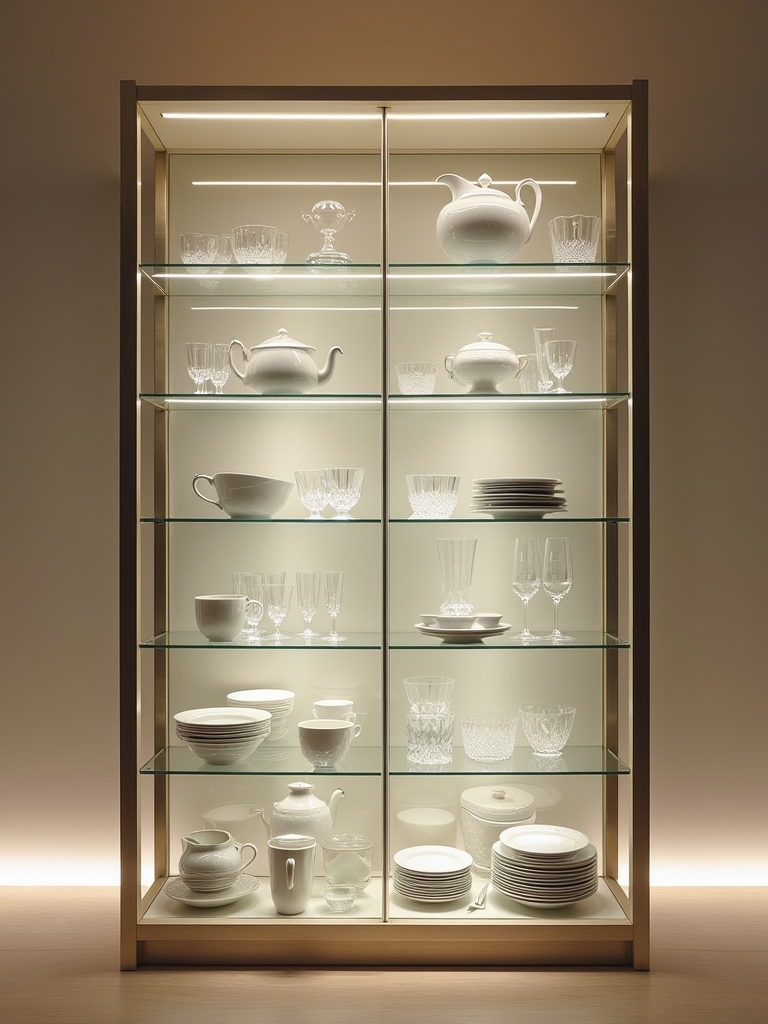luxurious glass metal combinations