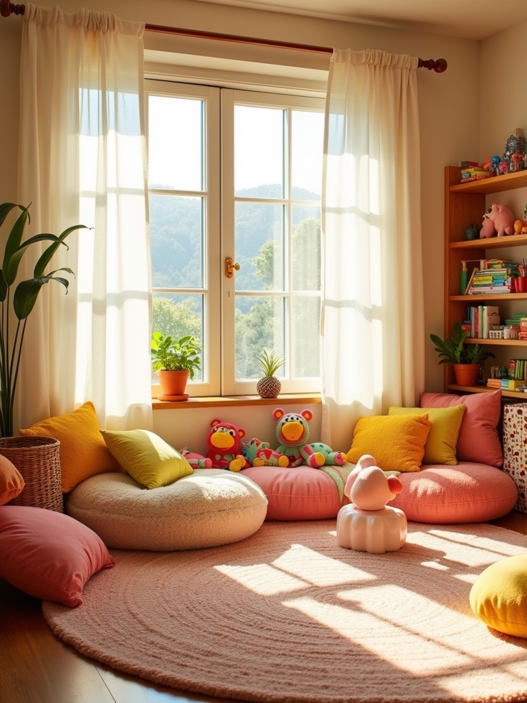 maximize daylight for playroom