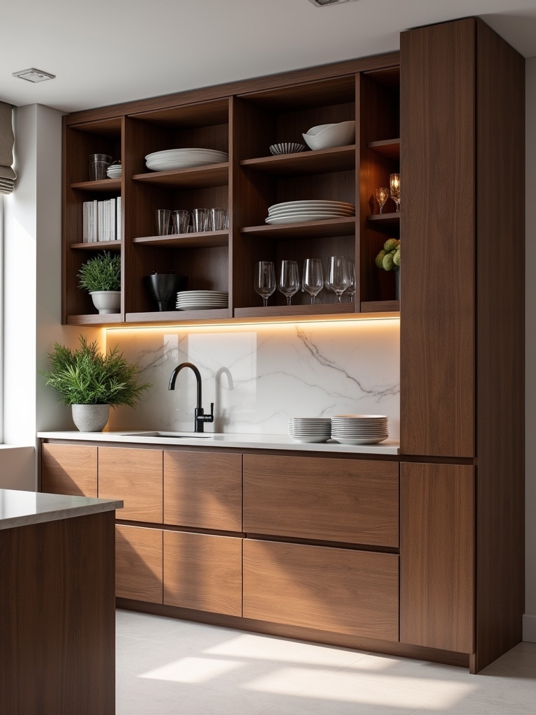 maximize kitchen storage space