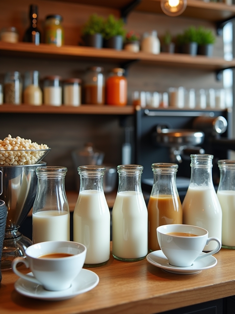milk and dairy alternatives