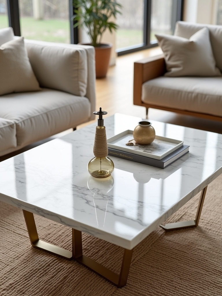 minimalist scandinavian marble elegance