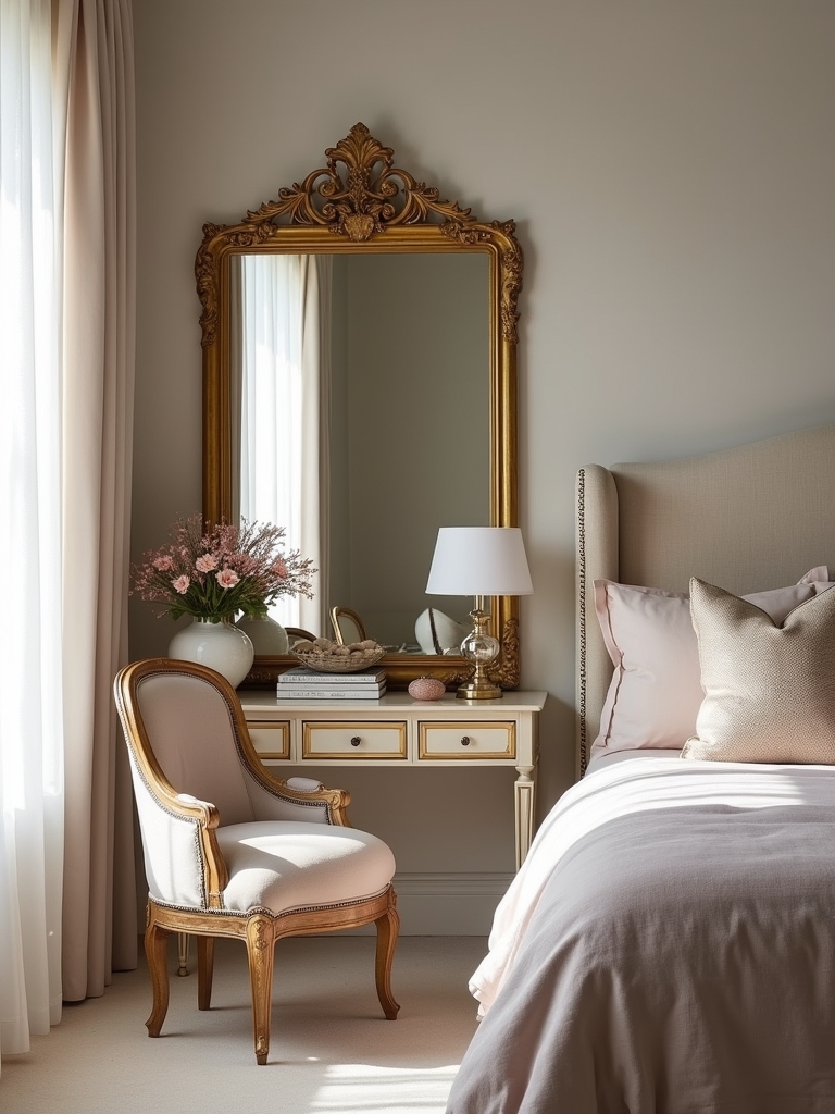 mirrors create spacious illusion