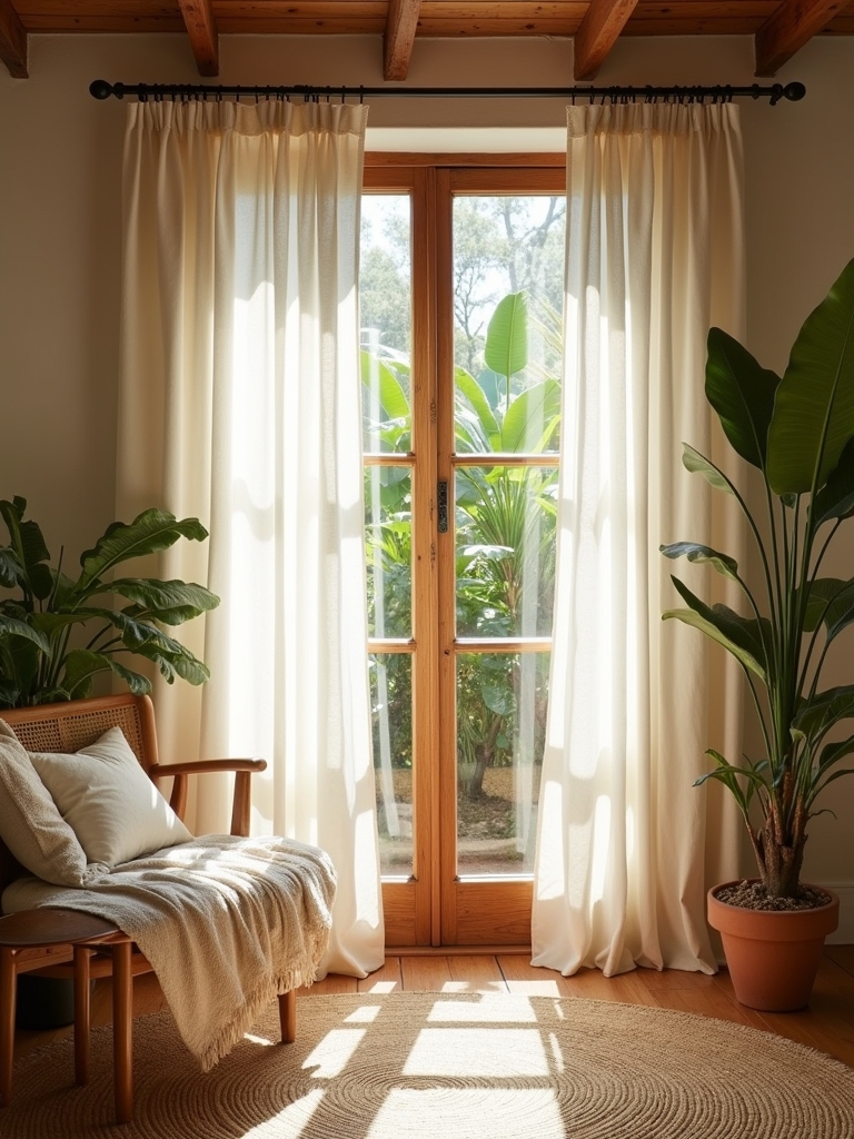 natural fabric home elegance